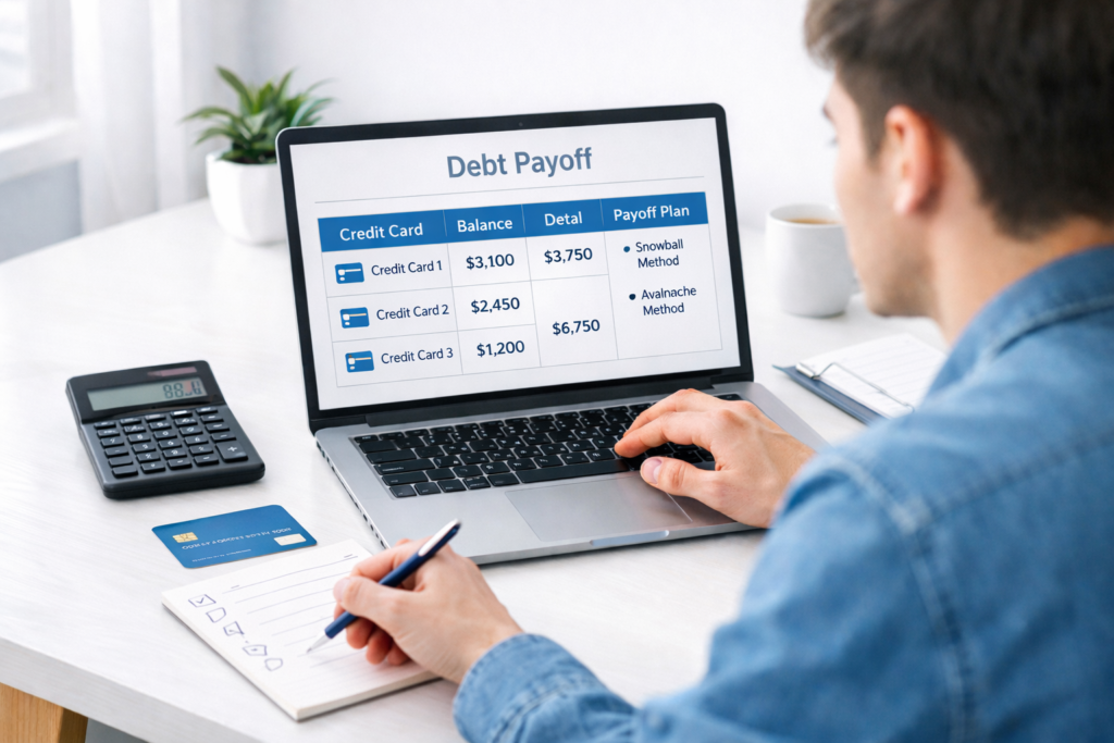 Personal finance guide debt payoff plan for beginners in the US